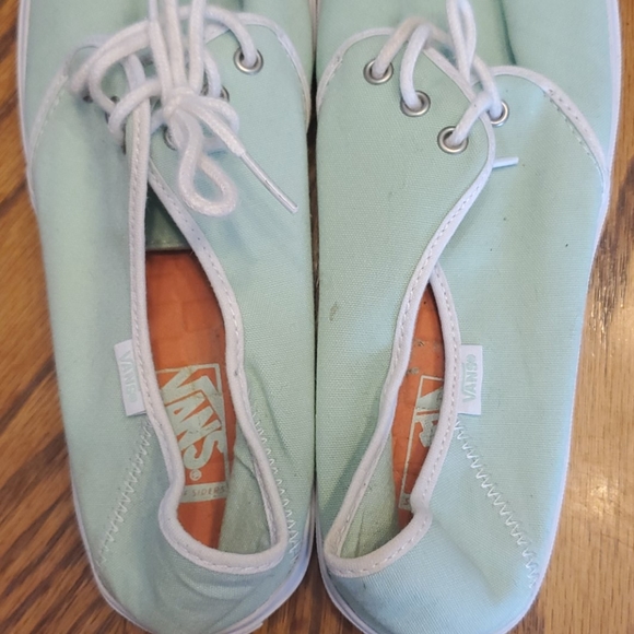 Mint Green Vans - Picture 2 of 5